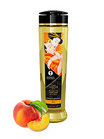 Shunga - Massageöl Stimulation Peach 240 ml