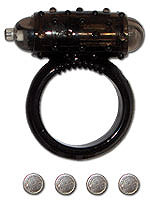 Silicone Soft Cockring - schwarz