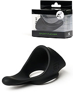 Sport Fucker Tailslide Silicone Cocksling - Schwarz