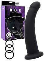 Umschnalldildo - RGB Sex Harness - 5.9" Bend Over Dildo